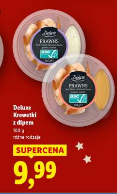 Deluxe Krewetki z dipem