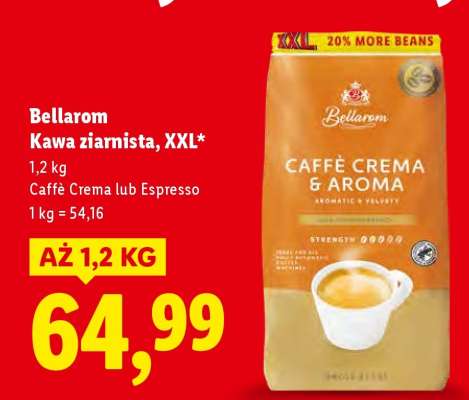 Bellarom Kawa ziarnista, XXL