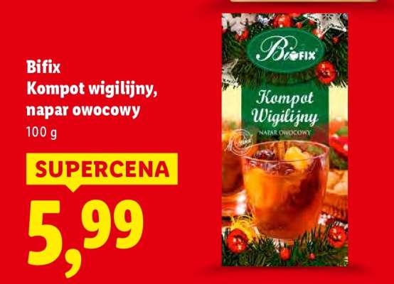Bifix Kompot wigilijny, napar owocowy