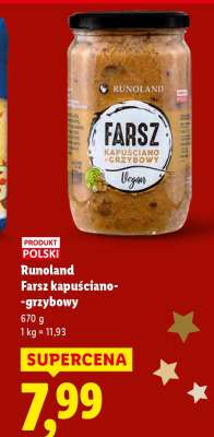 RUNOLAND Farsz kapuściano-grzybowy