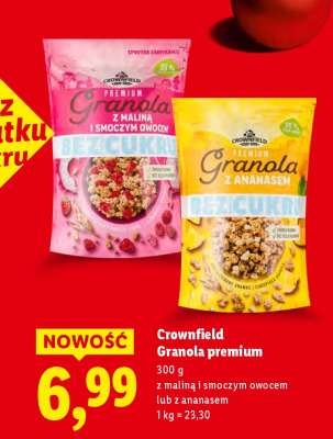Crownfield Granola premium