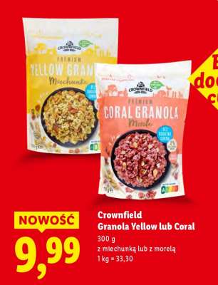 Crownfield Granola Yellow lub Coral