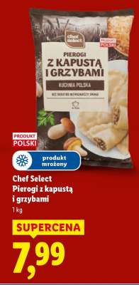 CHEF SELECT Pierogi z kapustą i grzybami