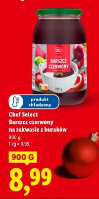 CHEF SELECT Barszcz czerwony na zakwasie z buraków
