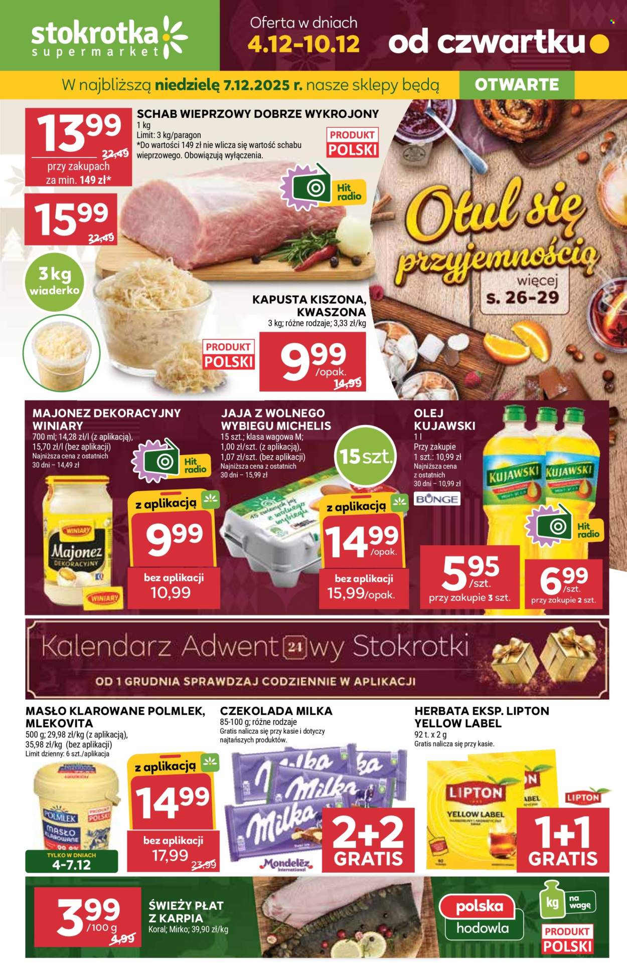 Gazetka Stokrotka Supermarket - 4.12.2025 - 10.12.2025. Strona 1
