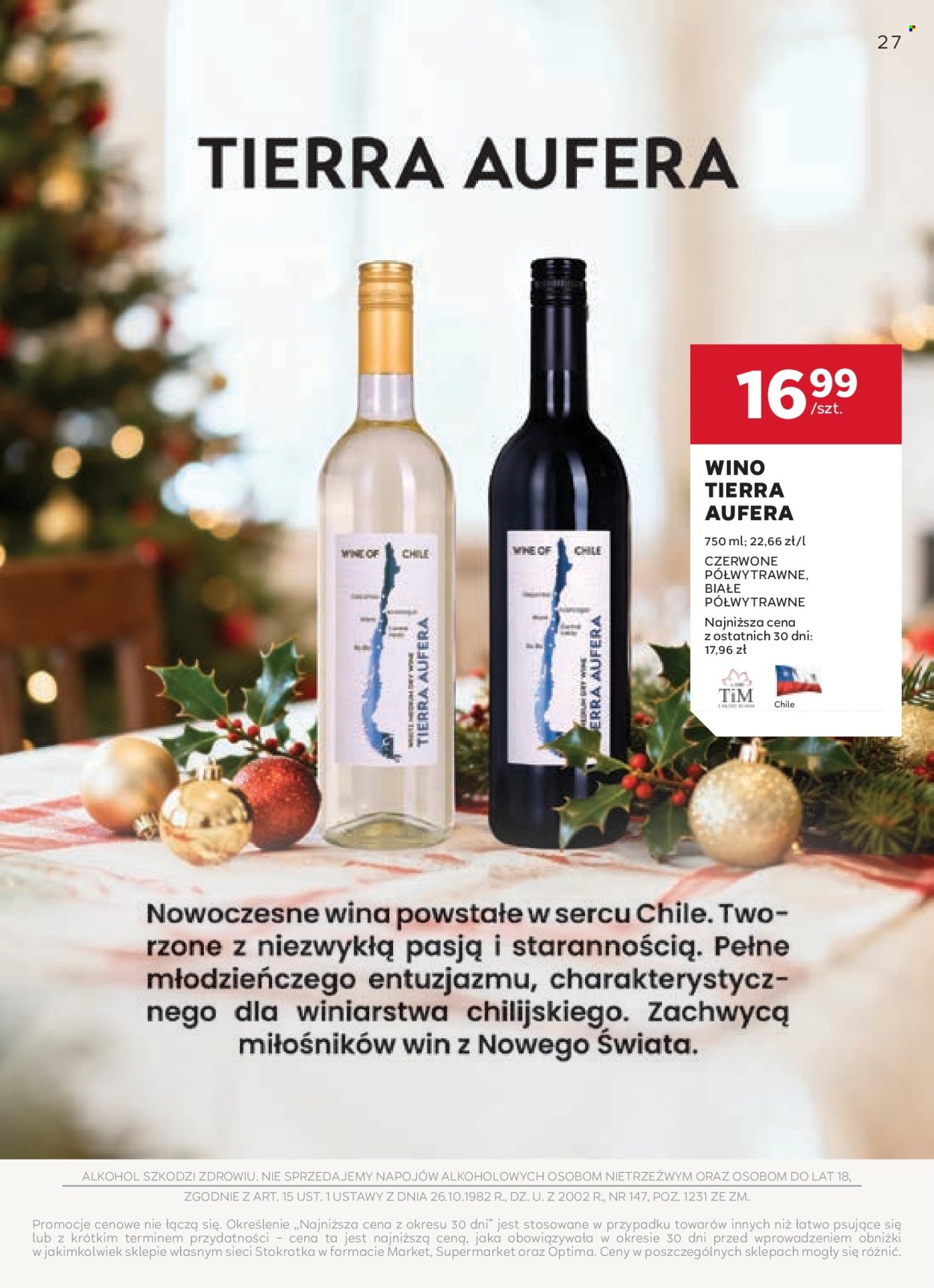 Gazetka Stokrotka Supermarket - 4.12.2025 - 7.01.2026. Strona 27