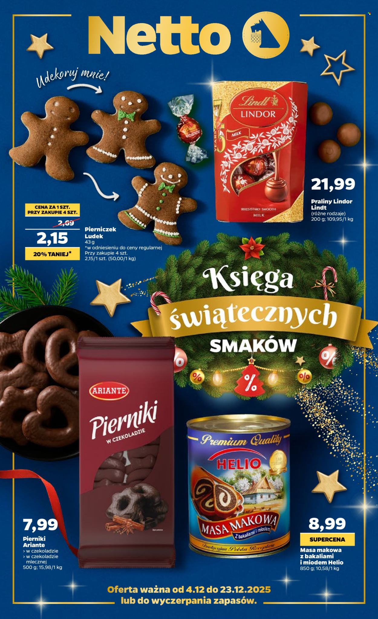 Gazetka Netto - 4.12.2025 - 23.12.2025. Strona 1