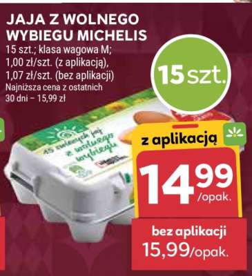 Jaja z wolnego wybiegu Michelis