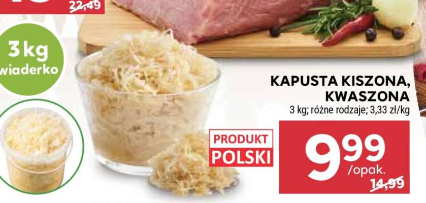 KAPUSTA KISZONA, KWASZONA