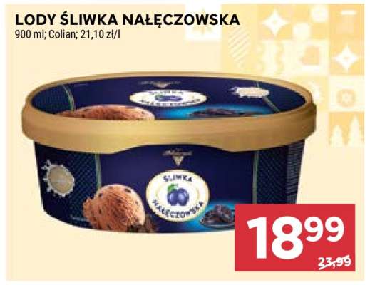 Lody Śliwka Nałęczowska