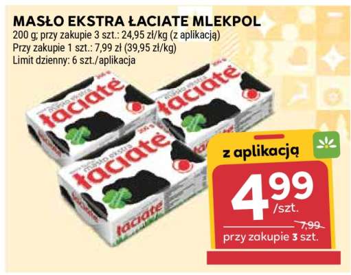 Masło ekstra ŁACIATE MLEKPOL