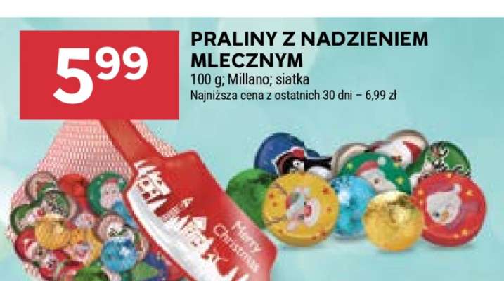 PRALINY Z NADZIENIEM MLECZNYM