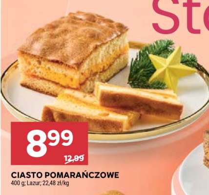 Ciasto pomarańczowe