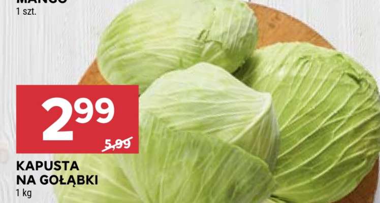 Kapusta na gołąbki