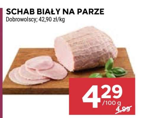 Schab biały na parze