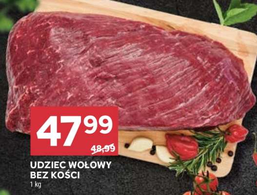 Udziec wołowy bez kości
