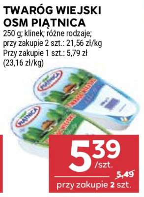 Twaróg wiejski OSM Piątnica