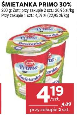 Śmietanka Primo 30%