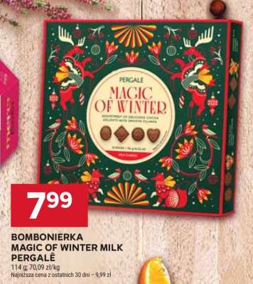 BOMBONIERKA MAGIC OF WINTER MILK PERGALĖ