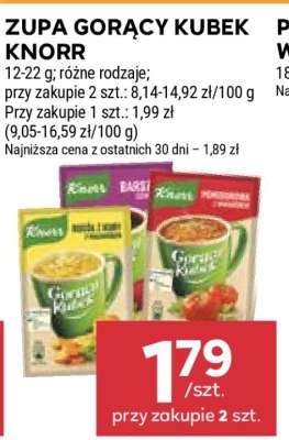Zupa GORĄCY KUBEK KNORR