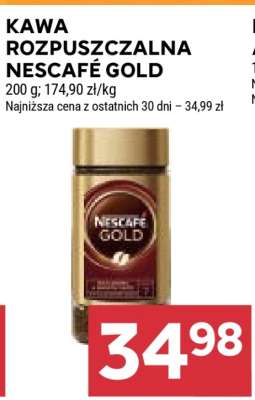 Kawa rozpuszczalna Nescafé Gold
