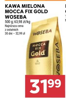 Kawa mielona Mocca Fix Gold Woseba