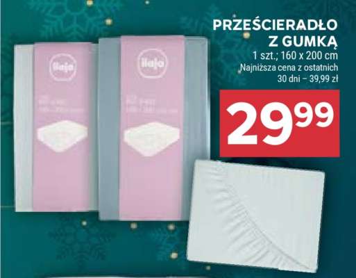 Prześcieradło z gumką