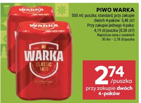 Piwo Warka