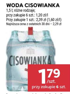 Woda Cisowianka