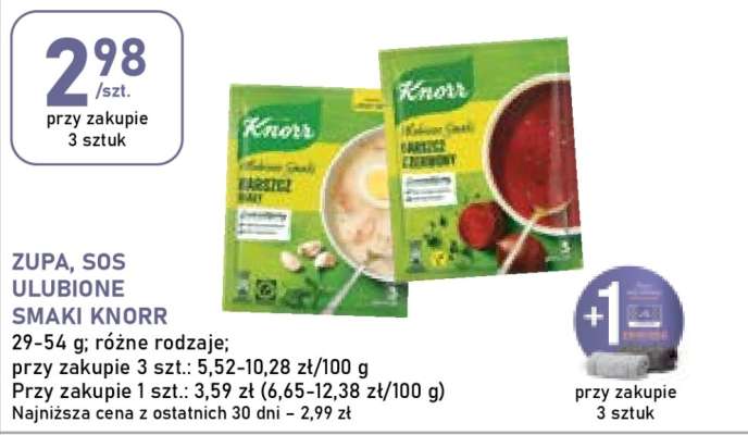 Zupa, Sos Ulubione Smaki Knorr