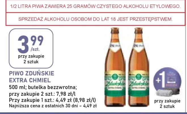 PIWO ZDUŃSKIE EXTRA CHMIEL