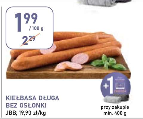 Kiełbasa długa bez osłonki