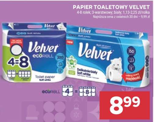 Papier toaletowy VELVET