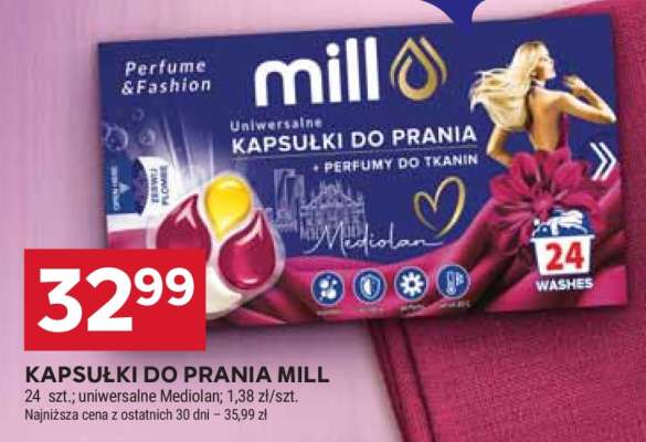 Kapsułki do prania Mill