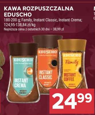 Kawa rozpuszczalna Eduscho