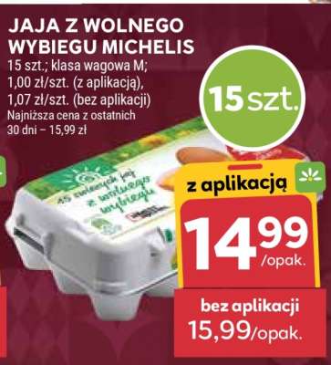 Jaja z wolnego wybiegu Michelis