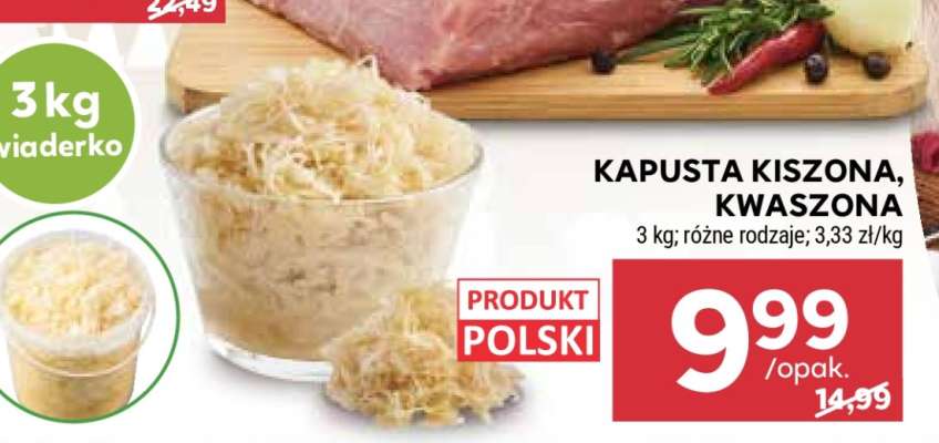 KAPUSTA KISZONA, KWASZONA