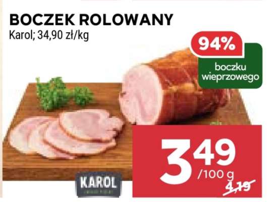 Boczek rolowany