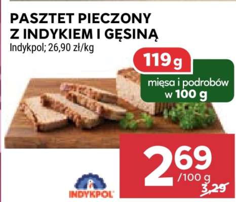 Pasztet pieczony z indykiem i gęsiną