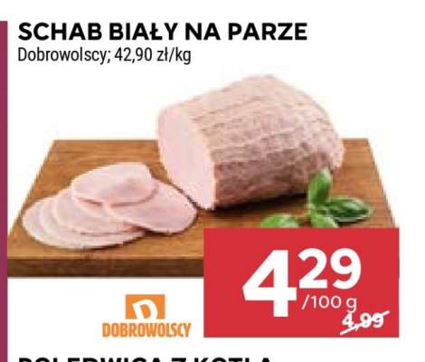 Schab biały na parze