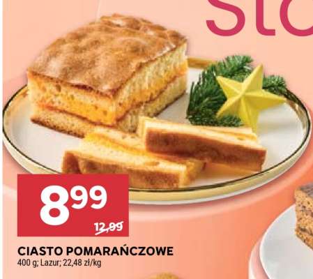 Ciasto pomarańczowe