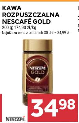 Kawa rozpuszczalna Nescafé Gold