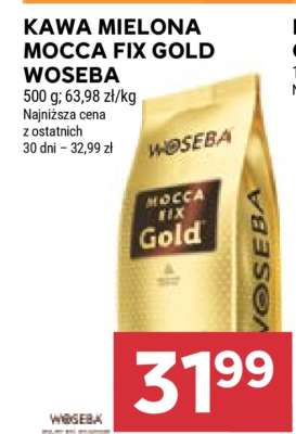 Kawa mielona Mocca Fix Gold Woseba