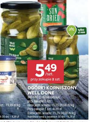 Ogórki Korniszone Well Done