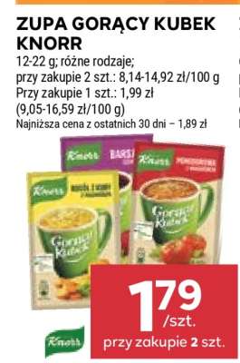 Zupa GORĄCY KUBEK KNORR