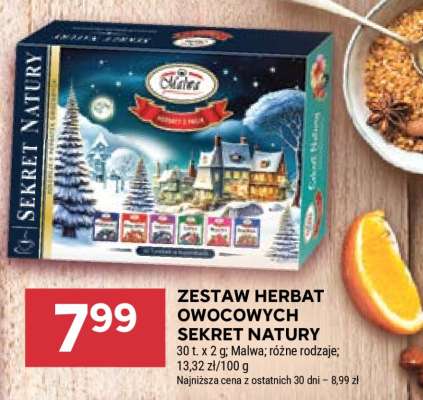 ZESTAW HERBAT OWOCOWYCH SEKRET NATURY