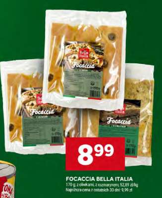 FOCACCIA BELLA ITALIA