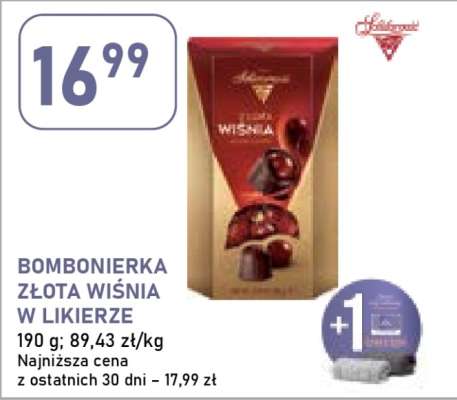 Bombonierka Złota Wiśnia w Likierze