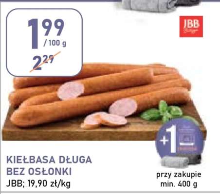 Kiełbasa długa bez osłonki