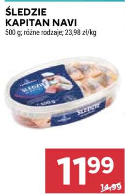 Śledzie Kapitan Navi